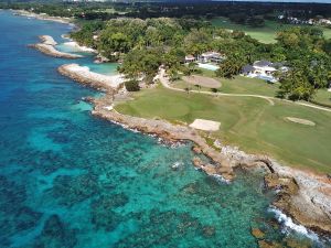 Casa De Campo (Teeth Of The Dog) Aerial 8th Greenside